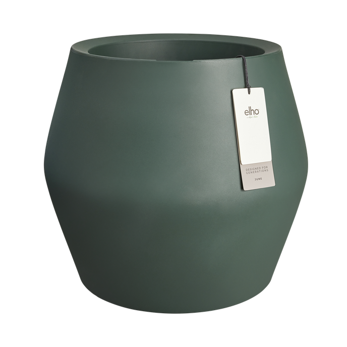 june split low 46cm emerald green